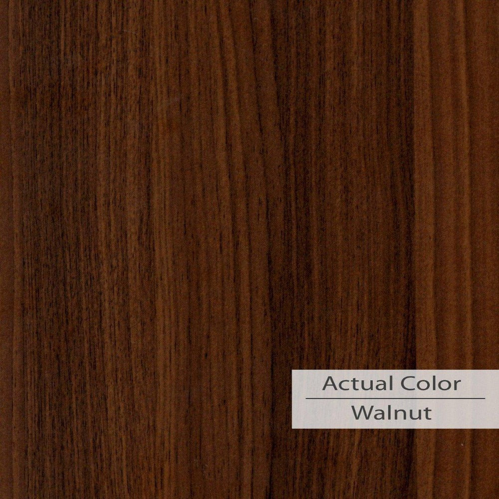 Clove Study Table in Walnut Colour - Oak Inside