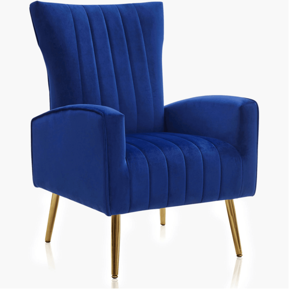 Bells Wing Back Chair - Oak Inside