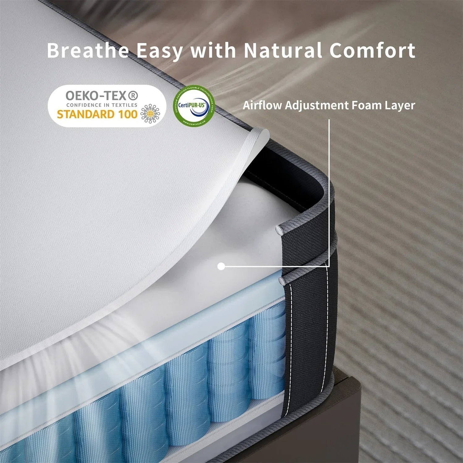 Coil Spring Mattress By Inside Nest - 8 Inches