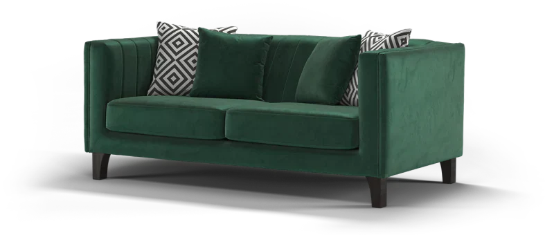 Wildo Luxury Sofa Set in Suede