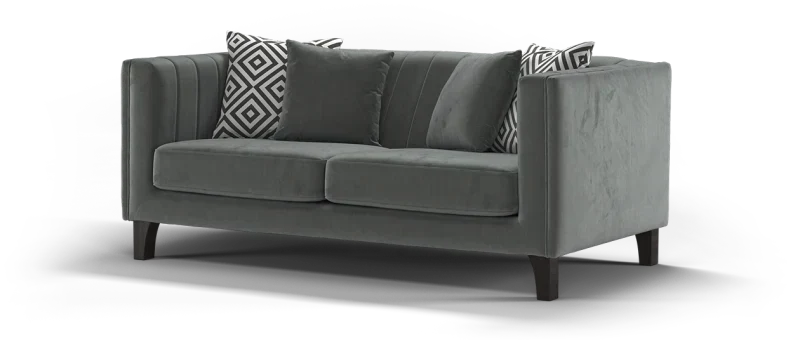 Wildo Luxury Sofa Set in Suede