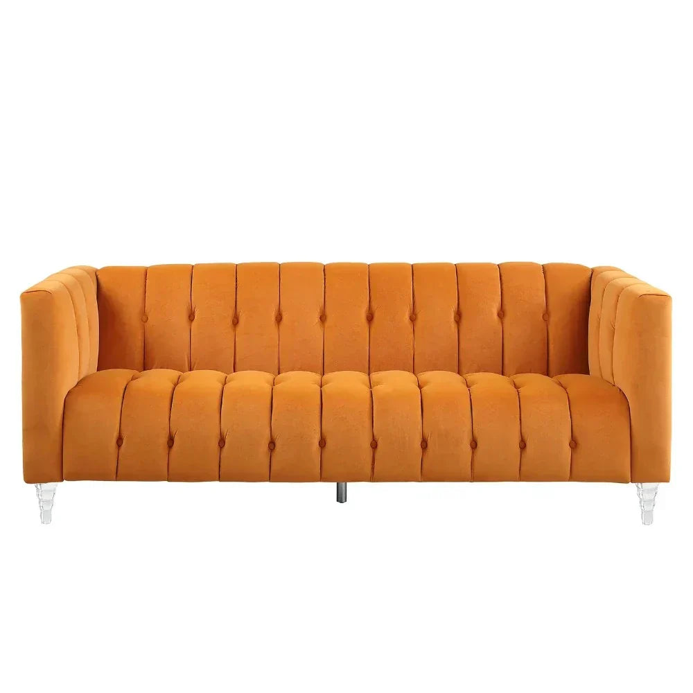 Macro Unline Sofa Set in Suede