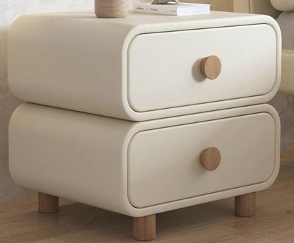 Mario Bedside Table In PU Polish