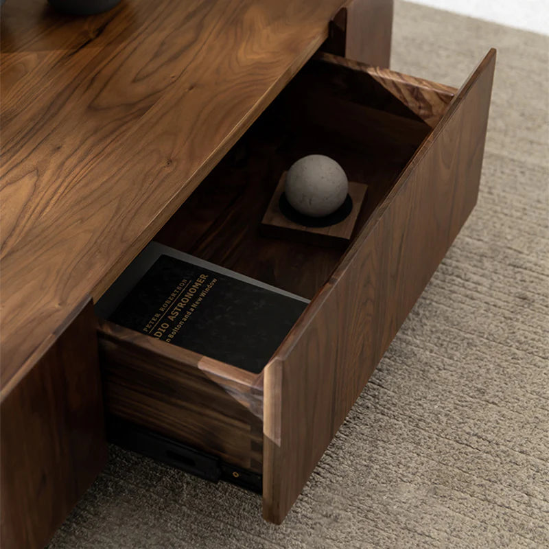 Dexter Luxury Center Table In Teak Wood