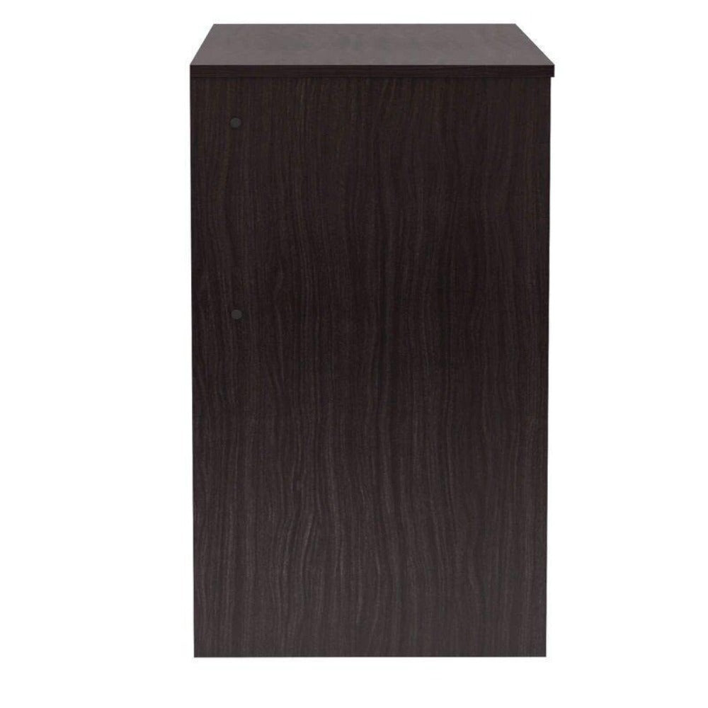 Golf Study Table in Wenge Color - Oak Inside