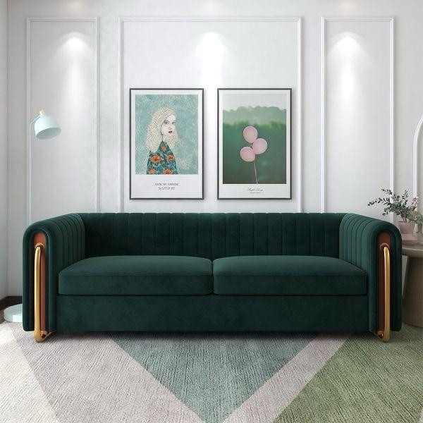 Modern Premium Sofa Set in Suede