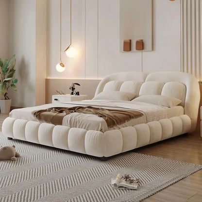 Fusion Premium Upholstered Bed in Brooklyn Fabric