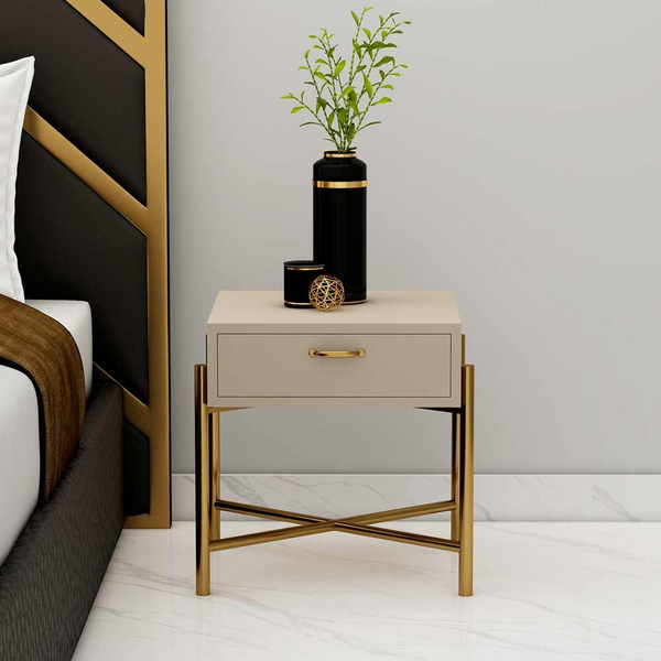 Cripto Side Table in SS Frame