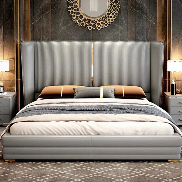 Vitara Luxury Upholstered Bed in Leatherette
