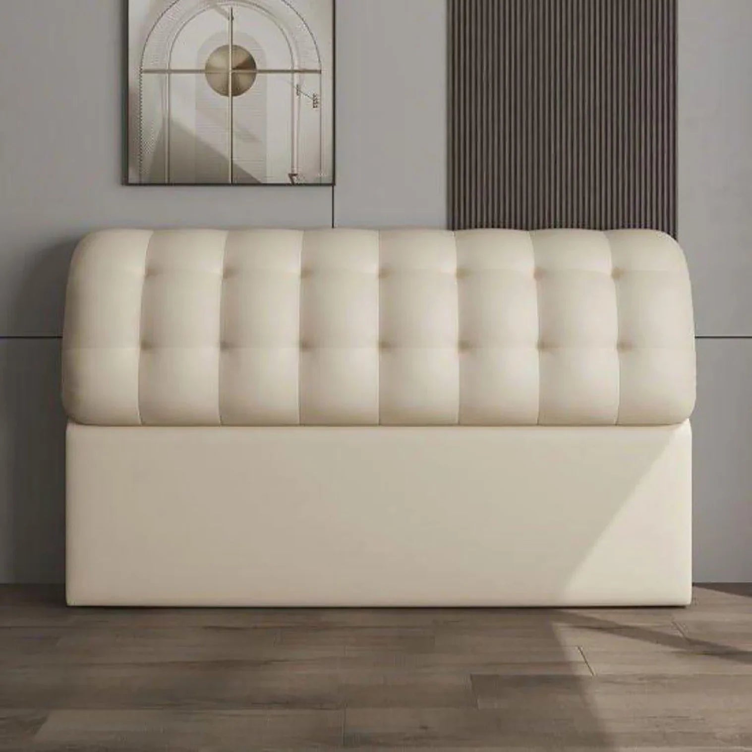 London Luxury Upholstered Bed in Leatherette