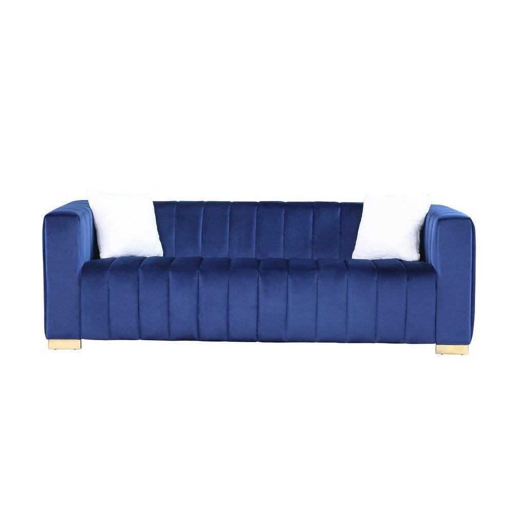 Proline Sofa Set with SS Legs - Oak Inside