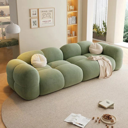 Bumble Bee Premium Sofa Set in Suede
